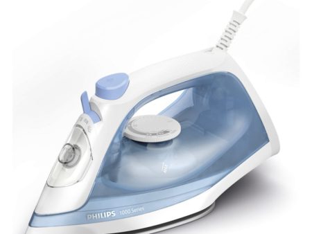 Philips 1000 Series Steam iron DST1030 20, 2000W, 20g min continous steam, 90g steam boost, non-stick soleplate, 250ml water tank, Fashion