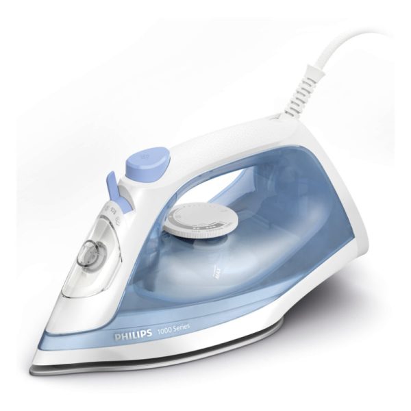 Philips 1000 Series Steam iron DST1030 20, 2000W, 20g min continous steam, 90g steam boost, non-stick soleplate, 250ml water tank, Fashion