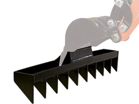 Bluebird Rake for MEX 600 Mini Excavator Discount