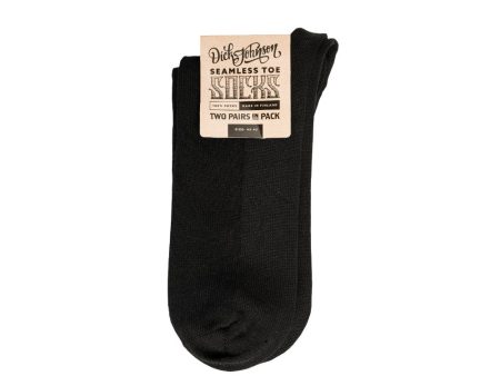 Socken Nahtlos 2er Pack Schwarz Online now