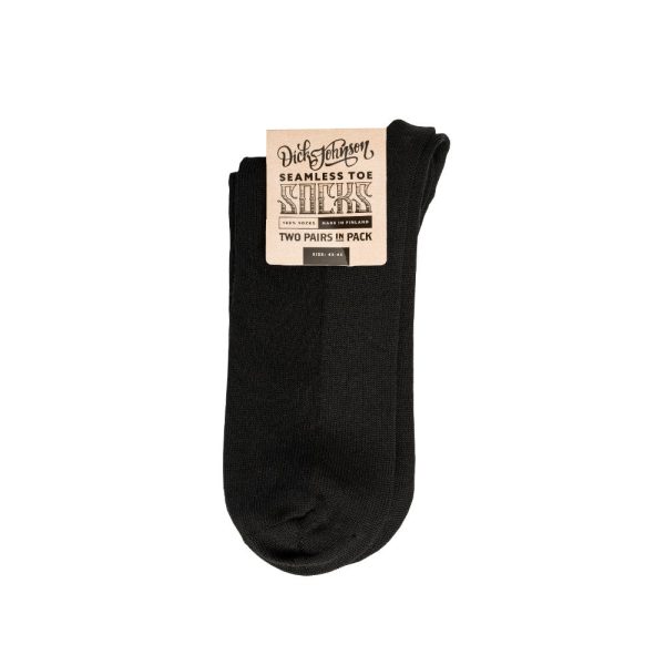 Socken Nahtlos 2er Pack Schwarz Online now