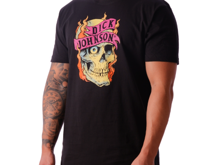 T-Shirt Skull Black Online Hot Sale