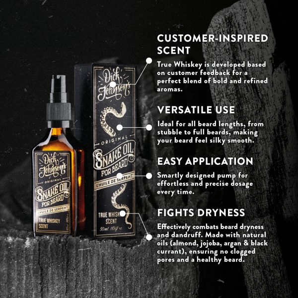 Beard Oil Snake Oil True Whiskey Supply